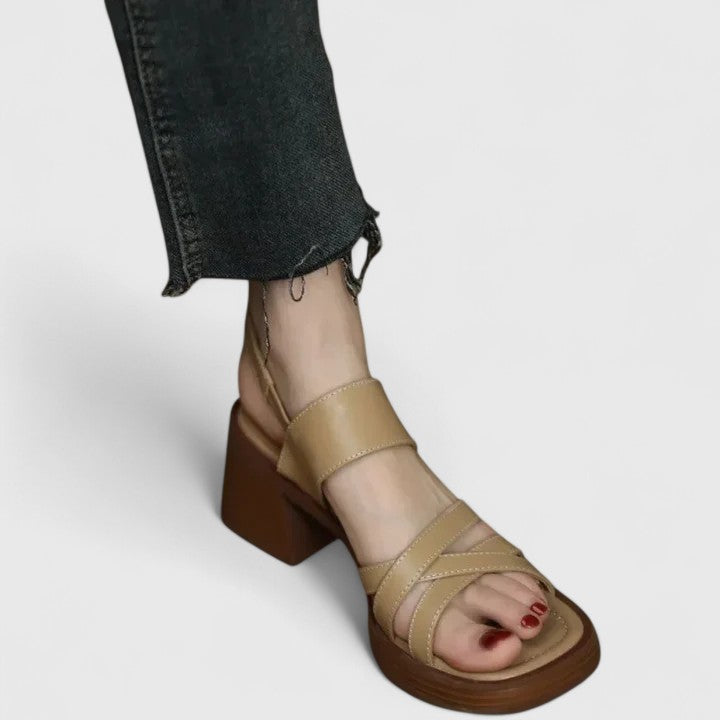 Celeste - Elegant Crossover Sandals