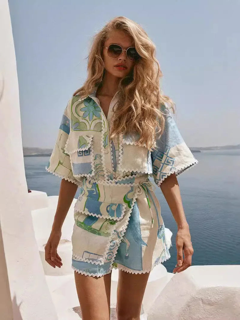 Matilda | Chic Patchwork Set