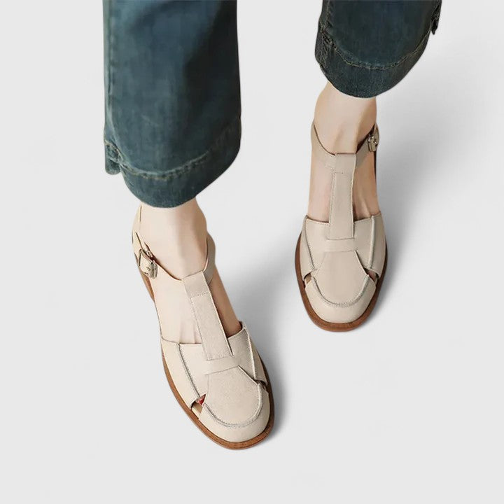 Coral | Elegant Mary Jane Sandals