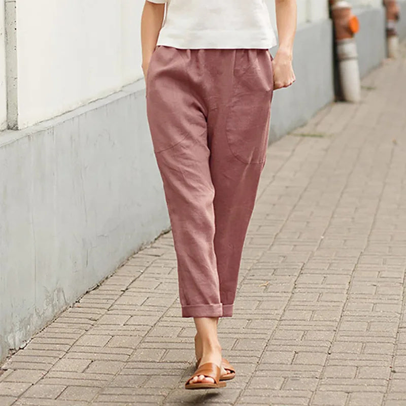 Kriza - Loose Trousers with Pockets