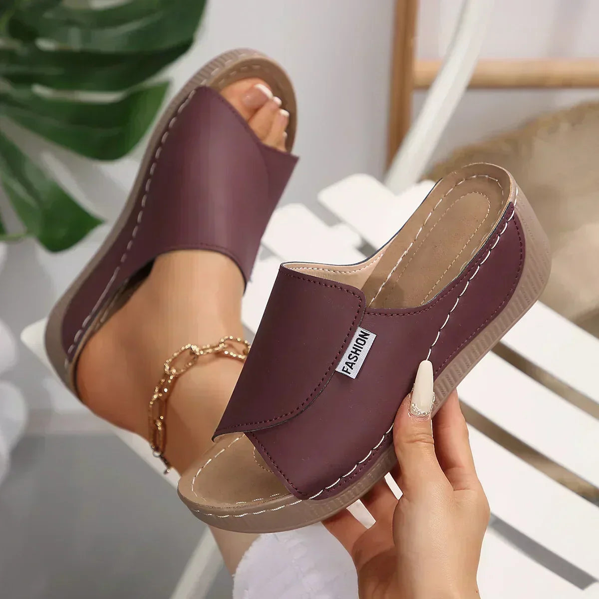 Lauren | Orthopaedic Wedge Sandals