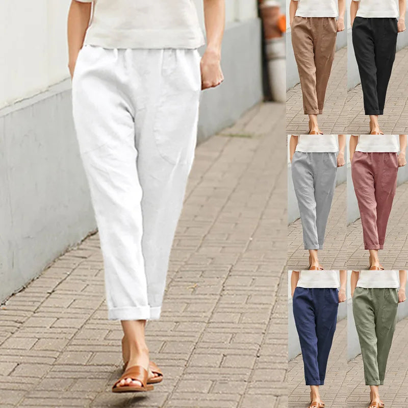 Kriza - Loose Trousers with Pockets