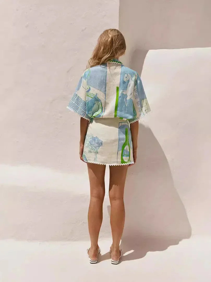 Matilda | Chic Patchwork Set