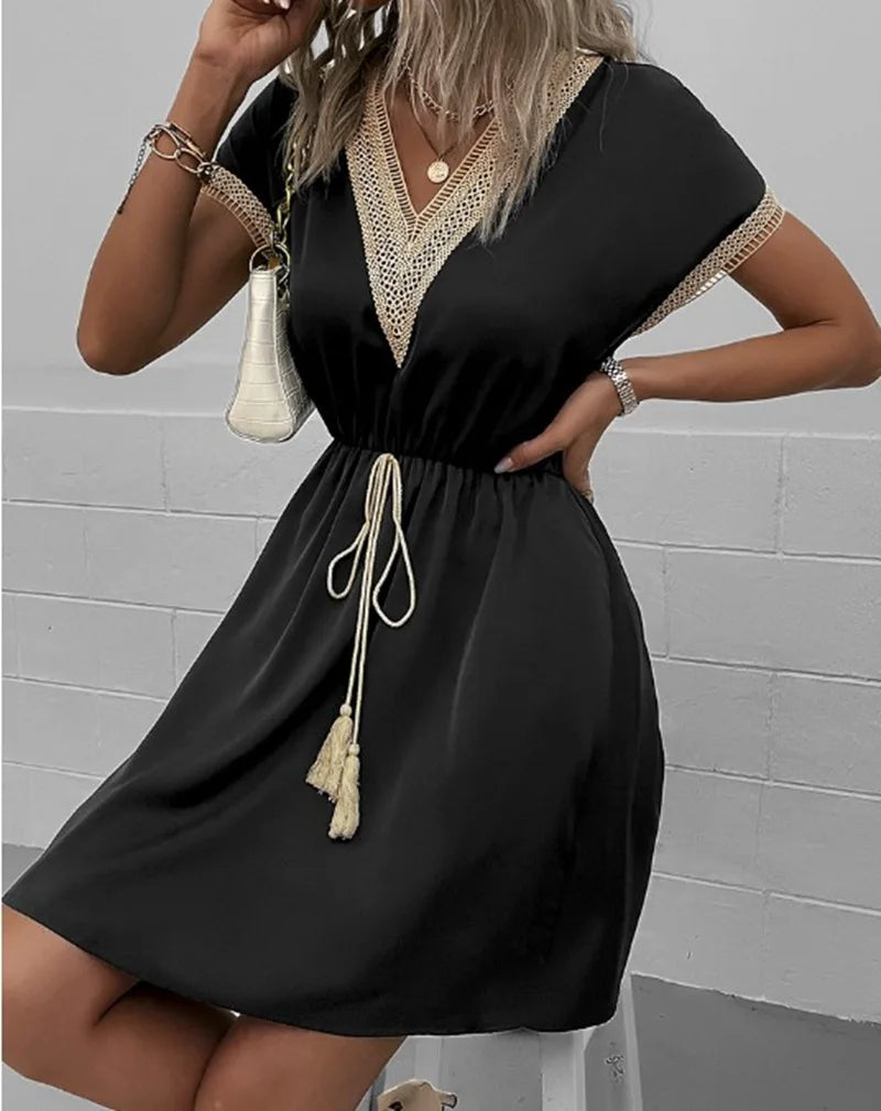 Sabrina - Elegant Boho Dress