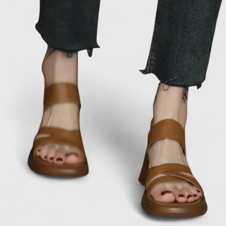 Celeste - Elegant Crossover Sandals