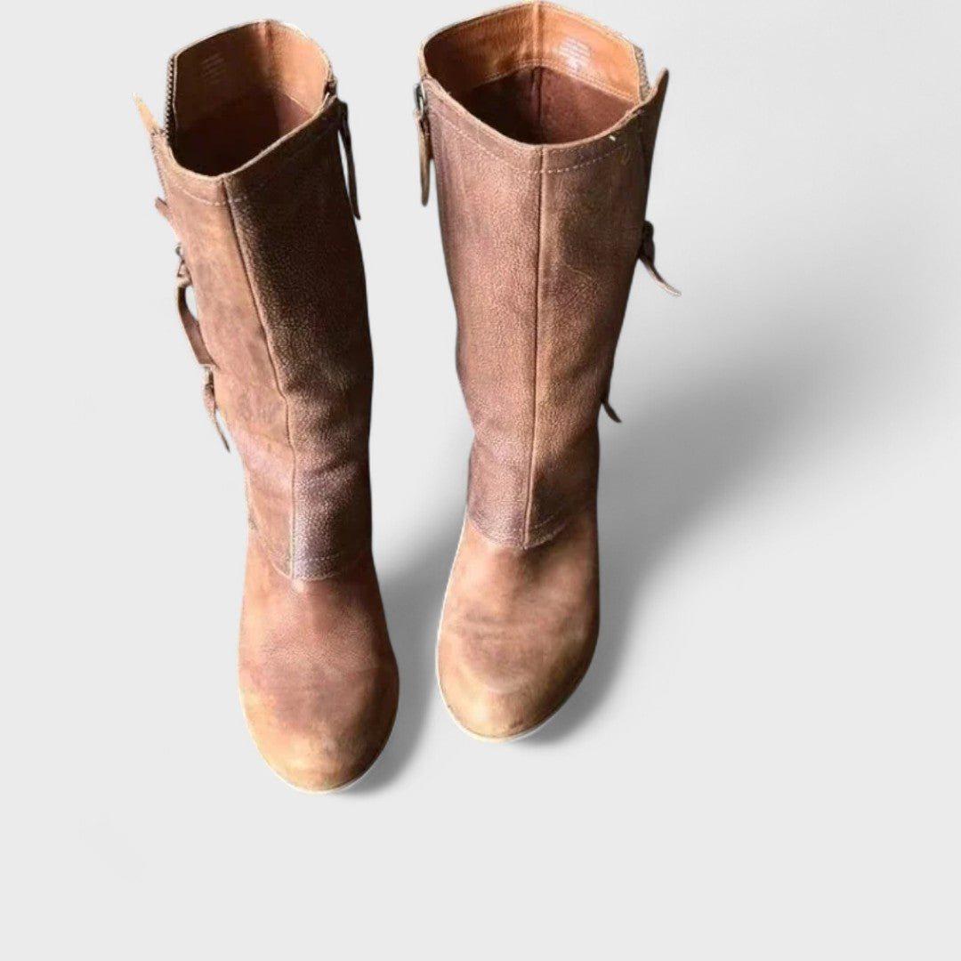 Doreen | Vintage Mid-Calf Boots
