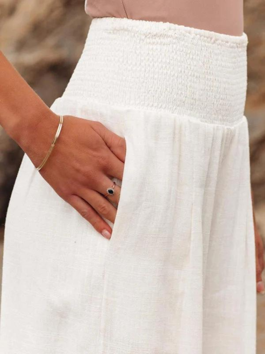 Gail | Wide-Leg Beach Trousers