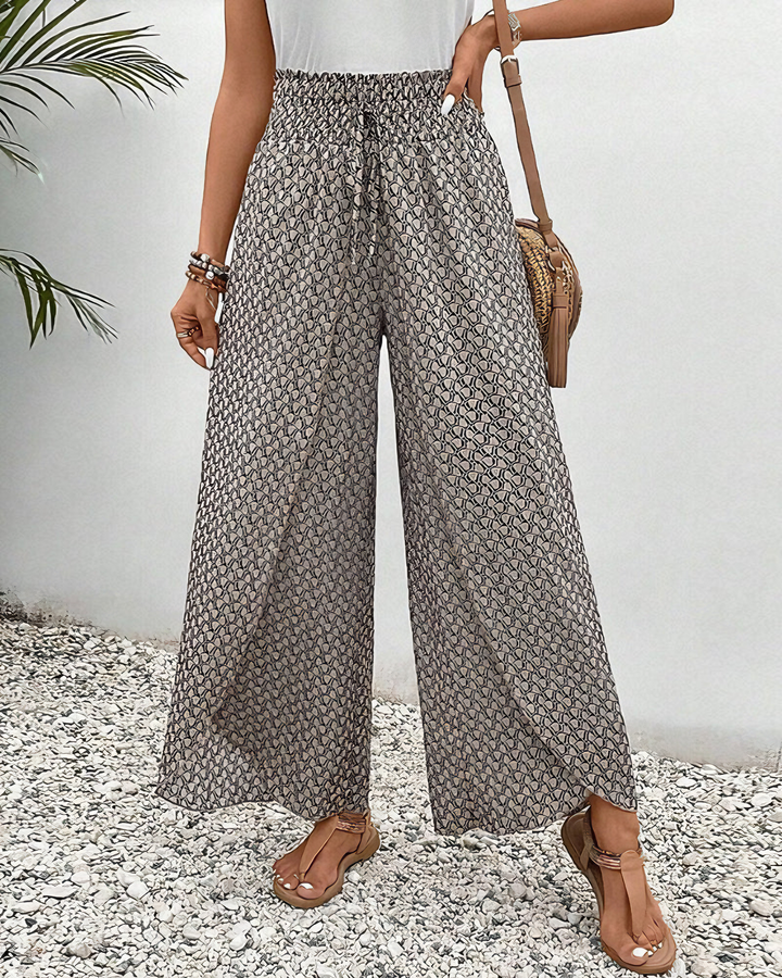 Sahara - Relaxed Wide-Leg Trousers