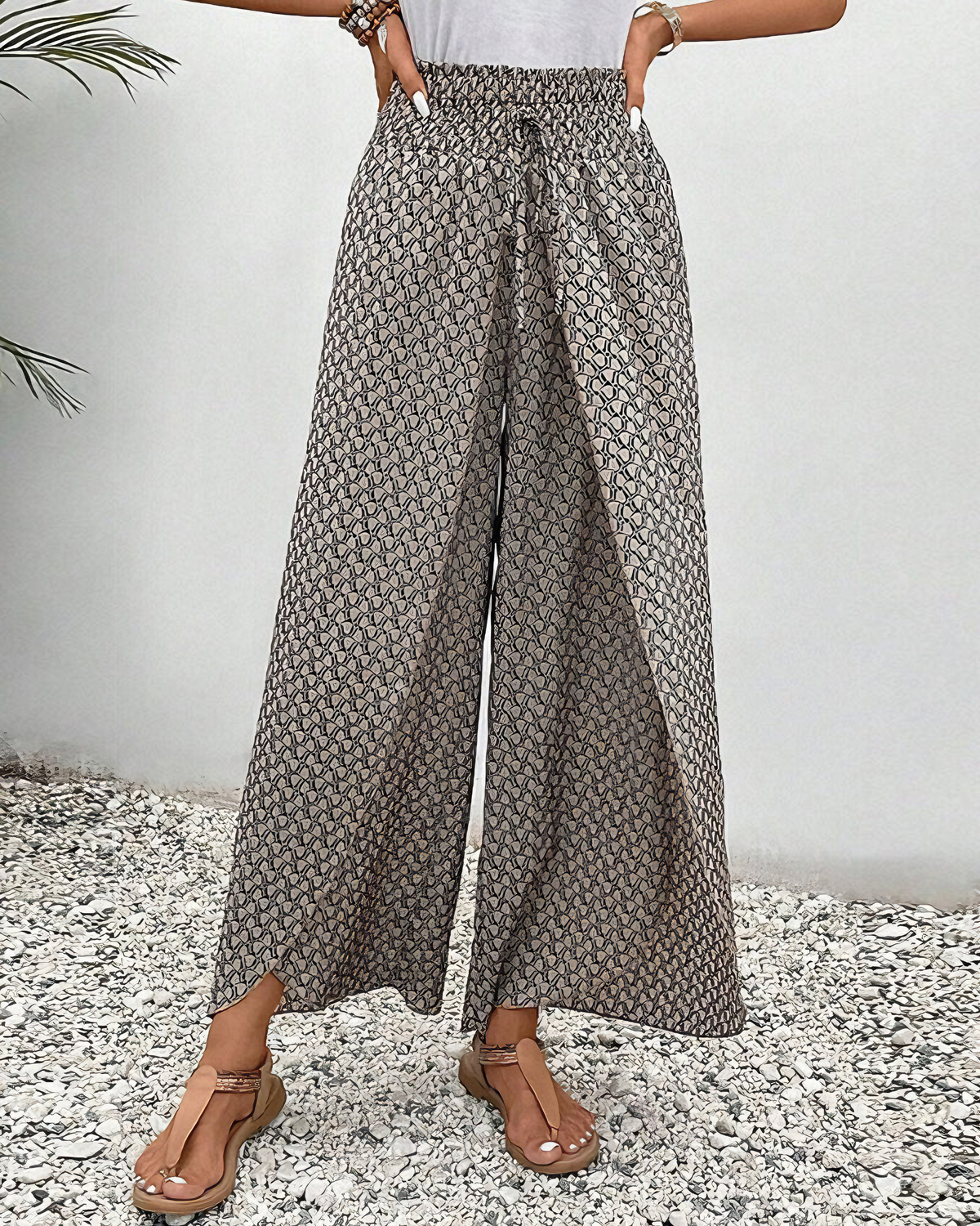 Monique | Relaxed Wide-Leg Trousers