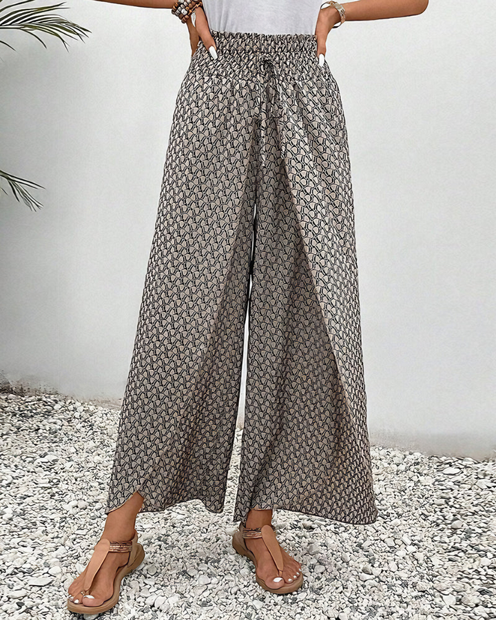 Sahara - Relaxed Wide-Leg Trousers