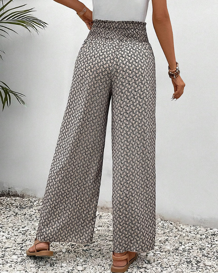 Sahara - Relaxed Wide-Leg Trousers