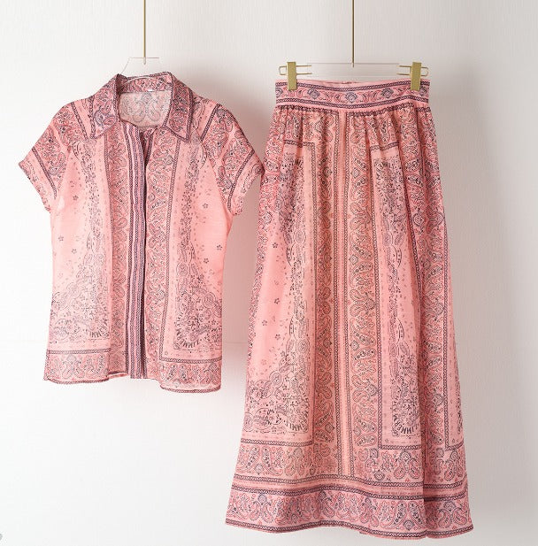 Bridie | Boho Print Two-Piece Set