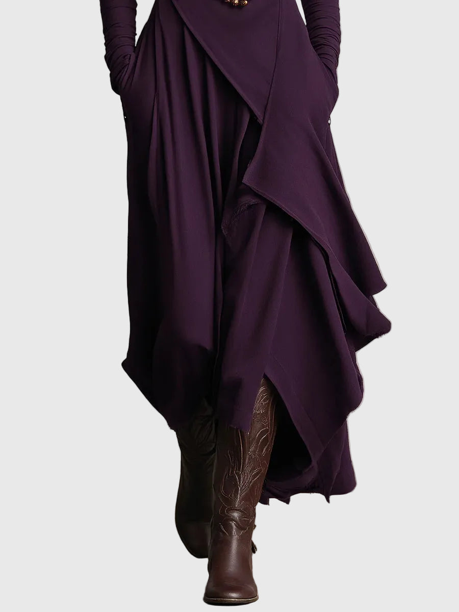 Glenys | Pleated Maxi Dress