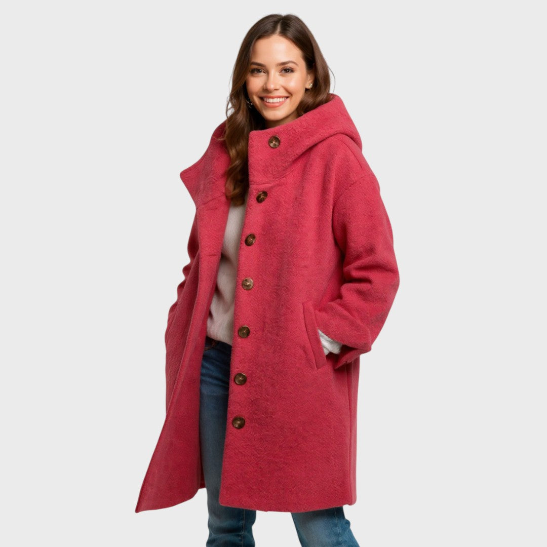 Freja | Cosy Mid-Length Everyday Coat