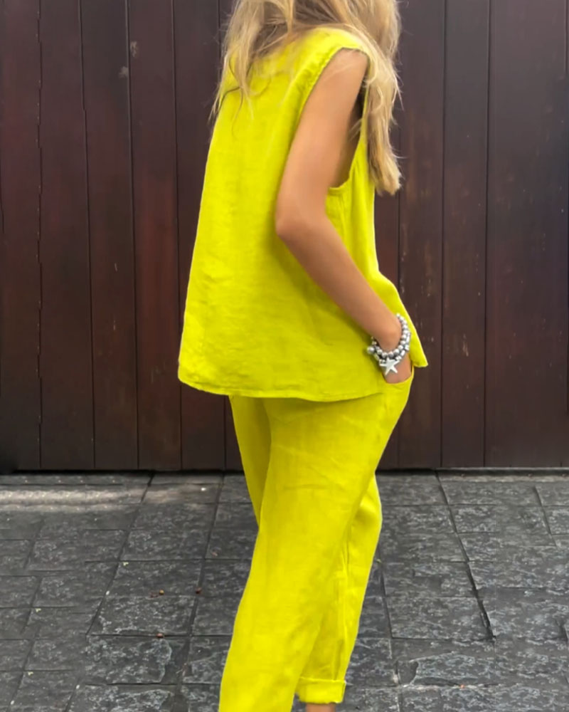 Zenneth - Relaxed Two-Piece Set