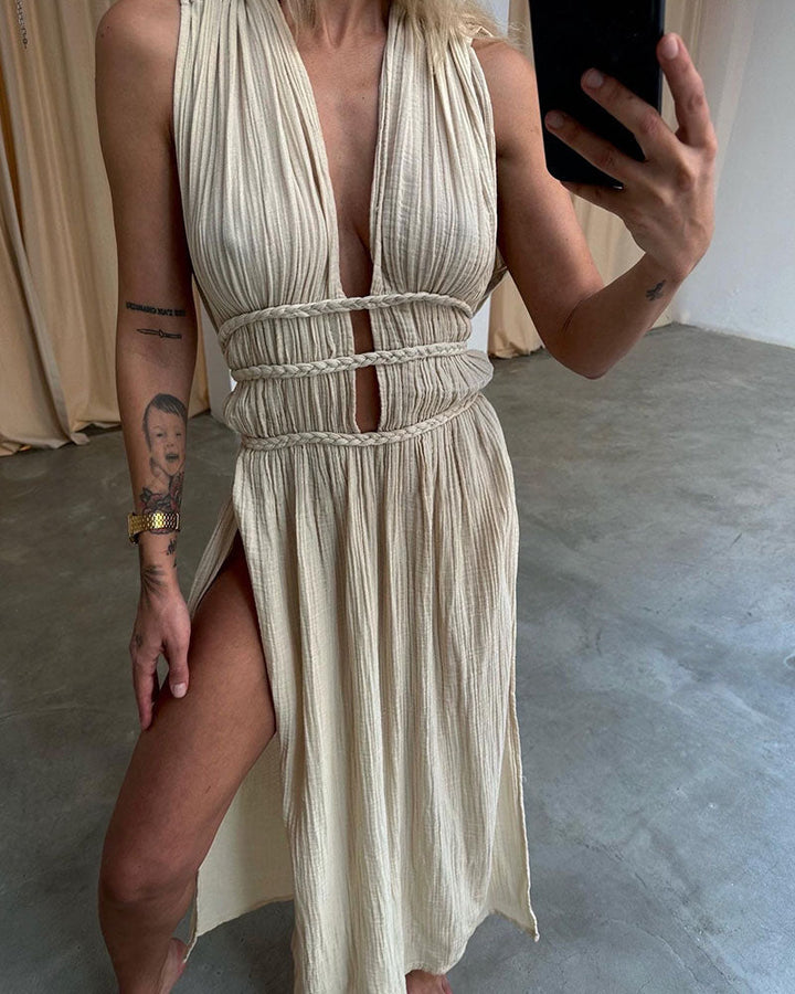 Zolla - Textured Split Dress