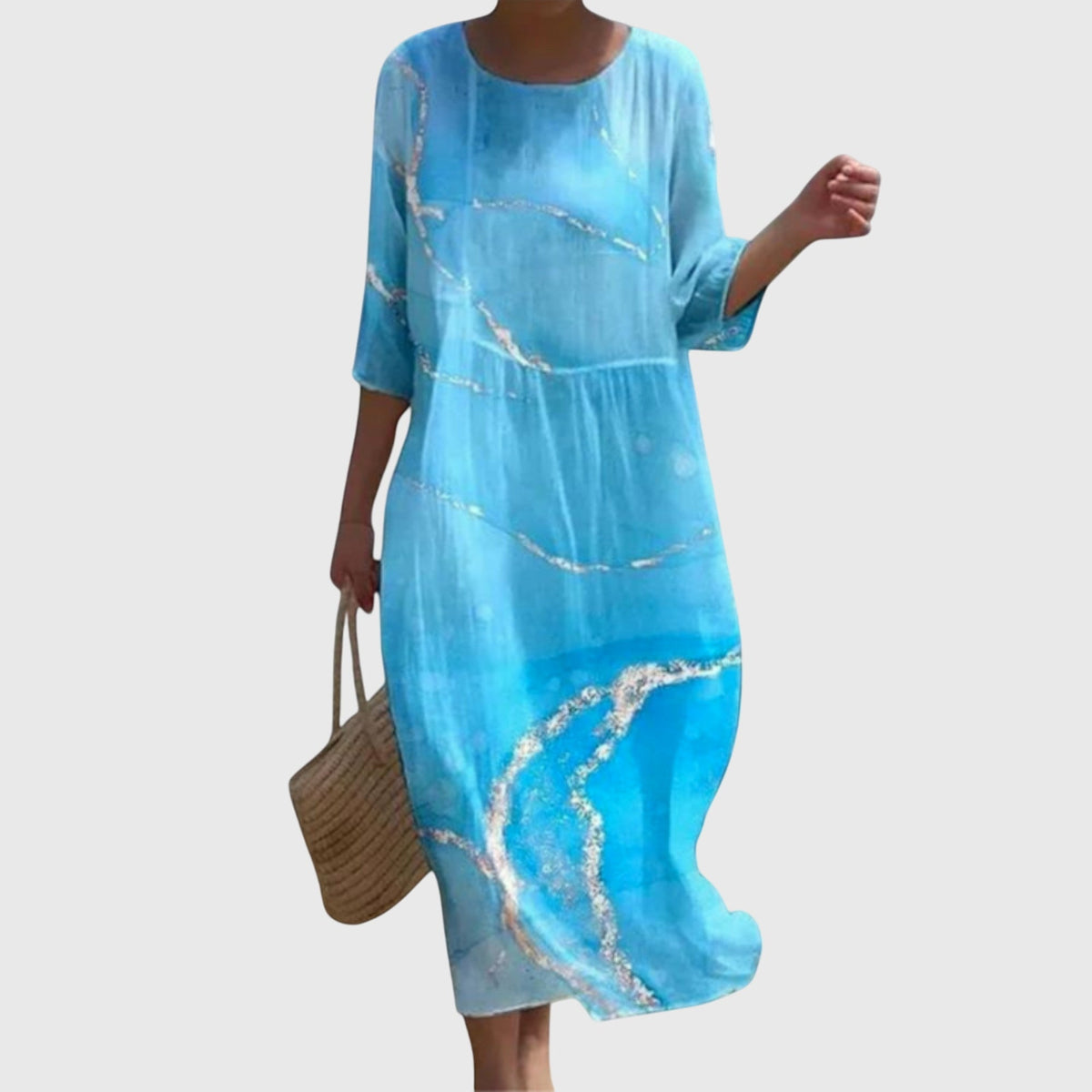 Melinda | Elegant Floral Maxi Dress