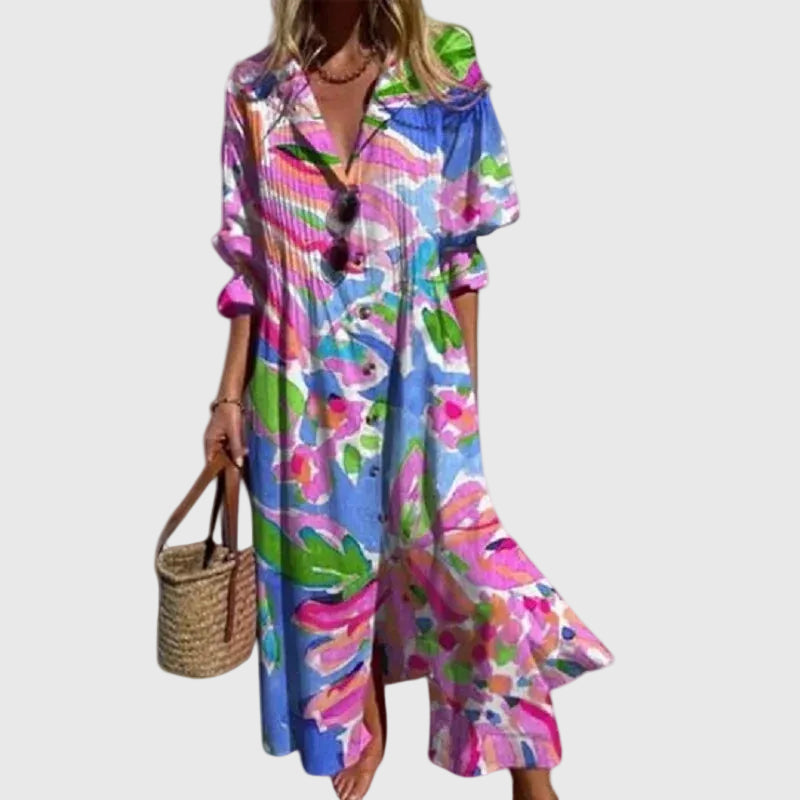 Zariah | Elegant Boho Maxi Dress