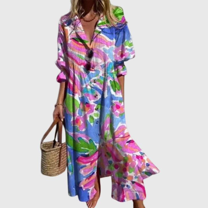 Zariah | Elegant Boho Maxi Dress