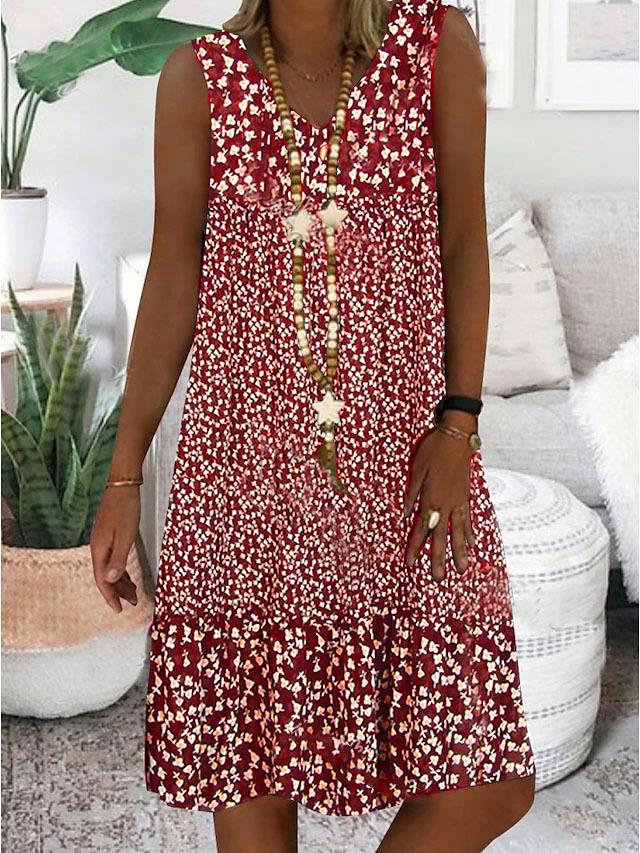 Kerry | Sleeveless V-neck Dress