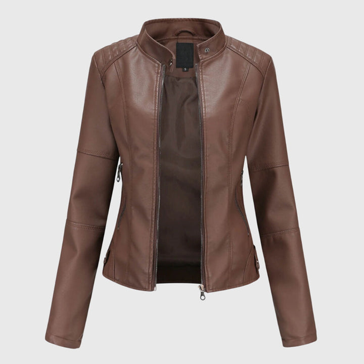 Giorgina™ - Women's Elegant Leather Jacket