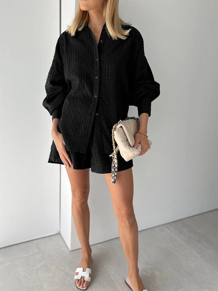 Elizabeth - Lightweight Shirt and Shorts Set