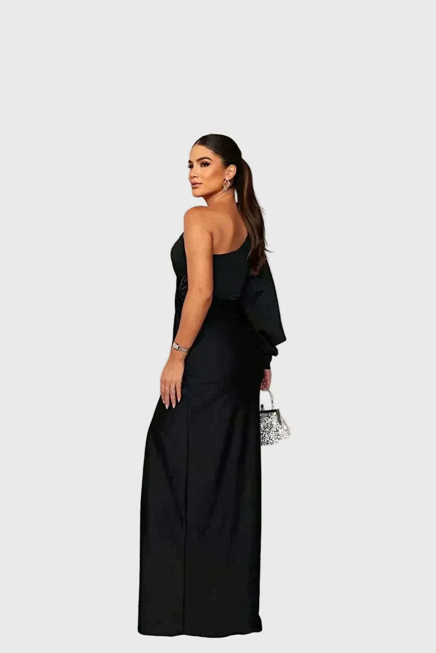 Lynette | Elegant Flowing Maxi Evening Dress