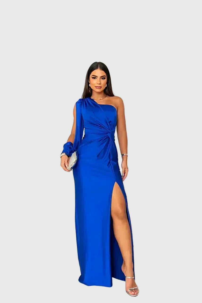 Lynette | Elegant Flowing Maxi Evening Dress
