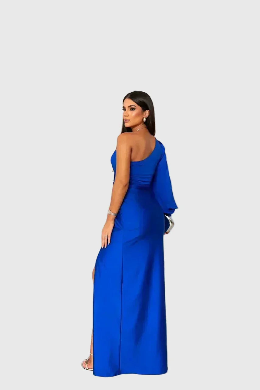 Lynette | Elegant Flowing Maxi Evening Dress