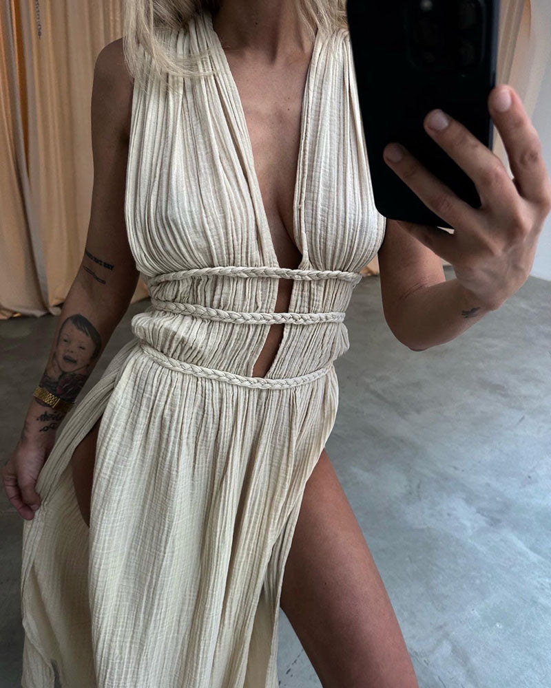 Zolla - Textured Split Dress