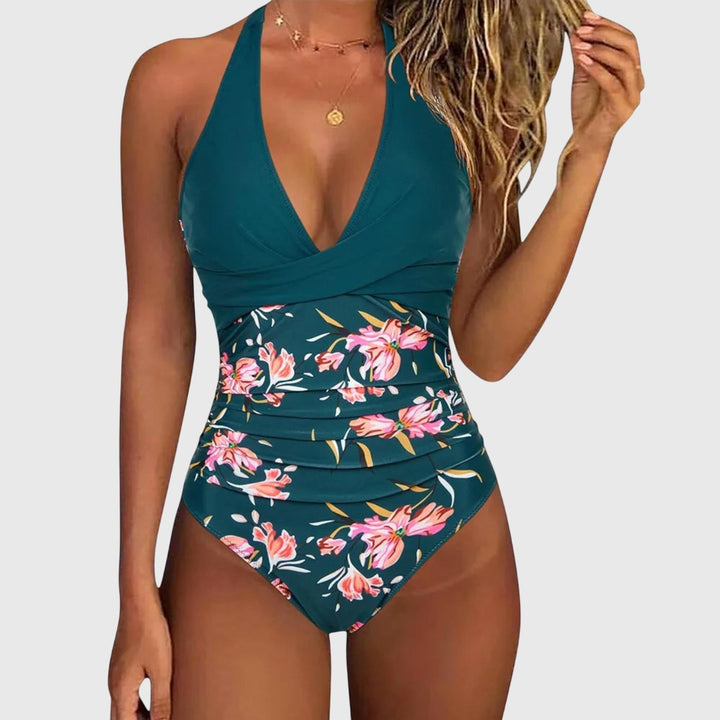 Florence - Elegant V-Neck Swimsuit