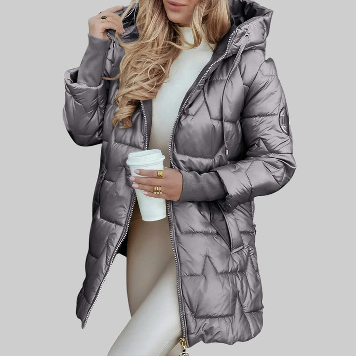 Cecilia | Elegant Hooded Autumn Coat