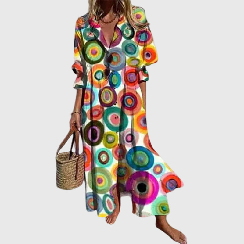 Zariah | Elegant Boho Maxi Dress