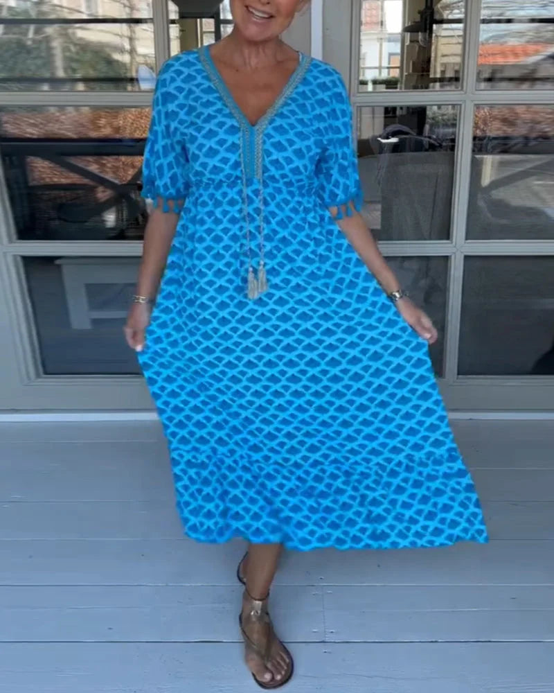 Lauren | Coastal Waves Dress