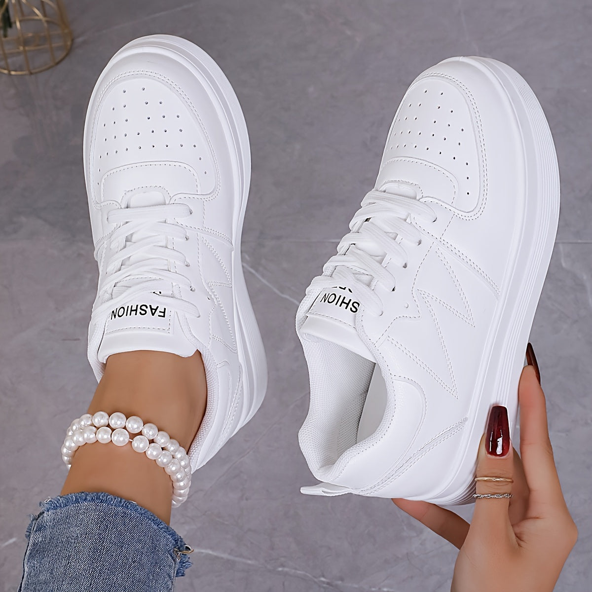 Bernadette | Elegant Platform Sneakers