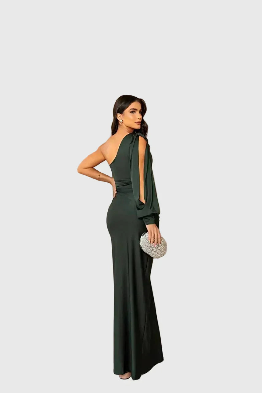 Lynette | Elegant Flowing Maxi Evening Dress