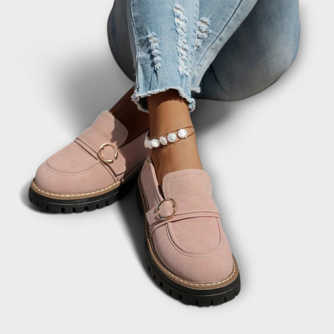 Lora™ | Round-Toe Casual Loafers