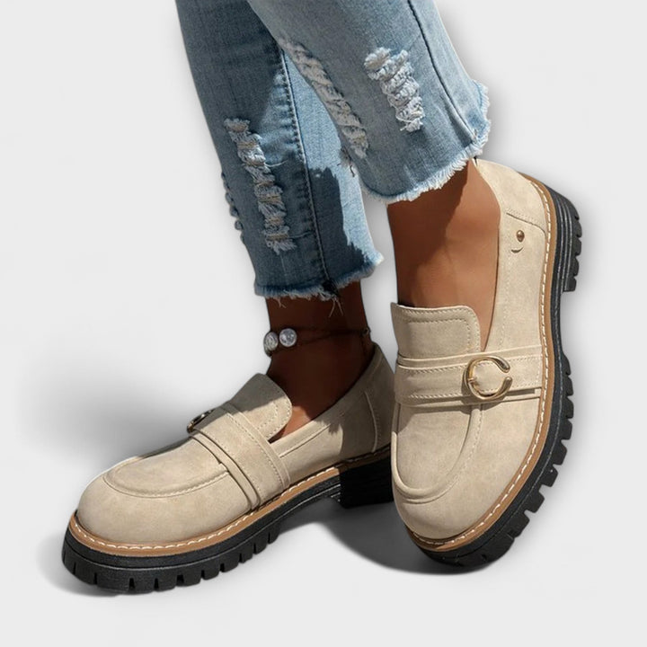 Lora™ | Round-Toe Casual Loafers