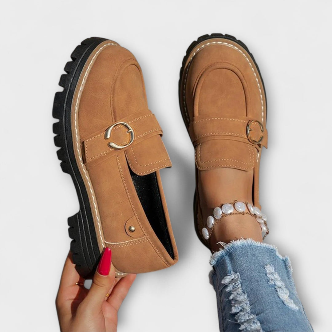 Lora™ | Round-Toe Casual Loafers