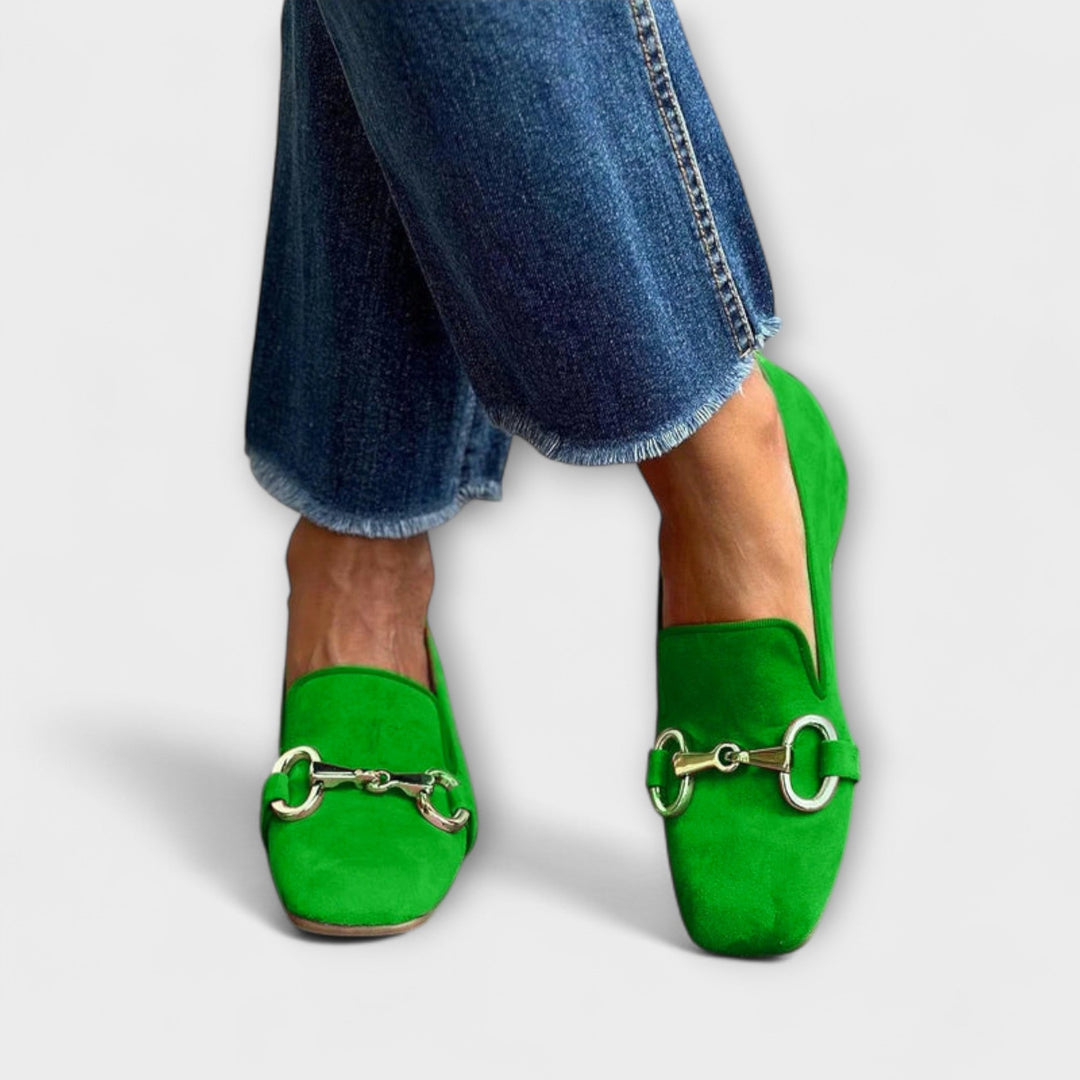 Taliah™ | Elegant Buckle Loafers