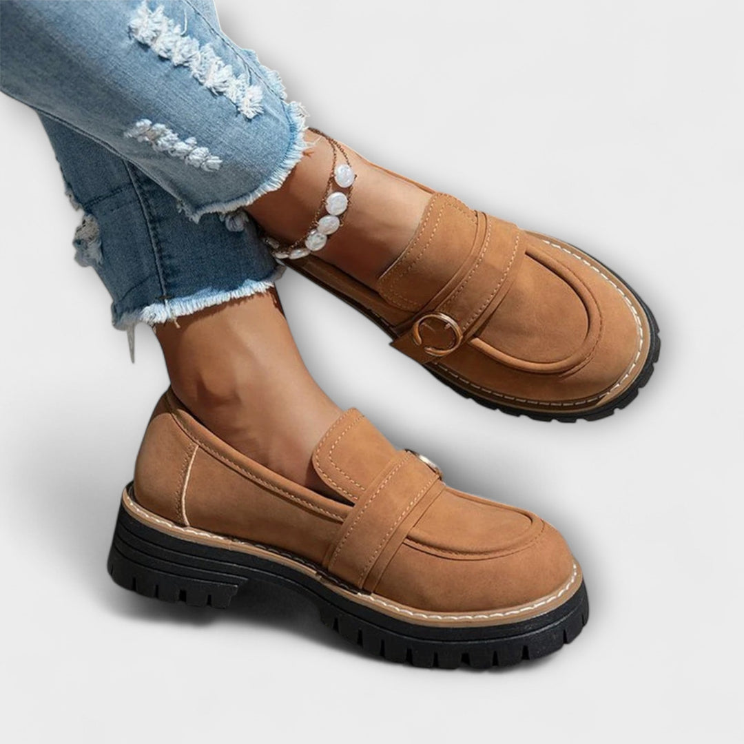 Lora™ | Round-Toe Casual Loafers