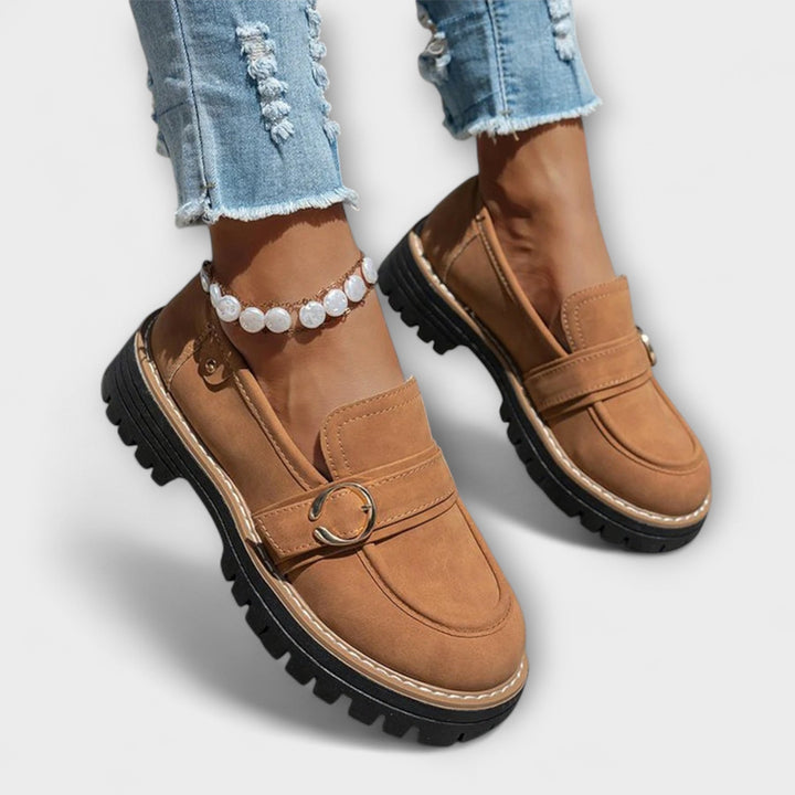 Lora™ | Round-Toe Casual Loafers
