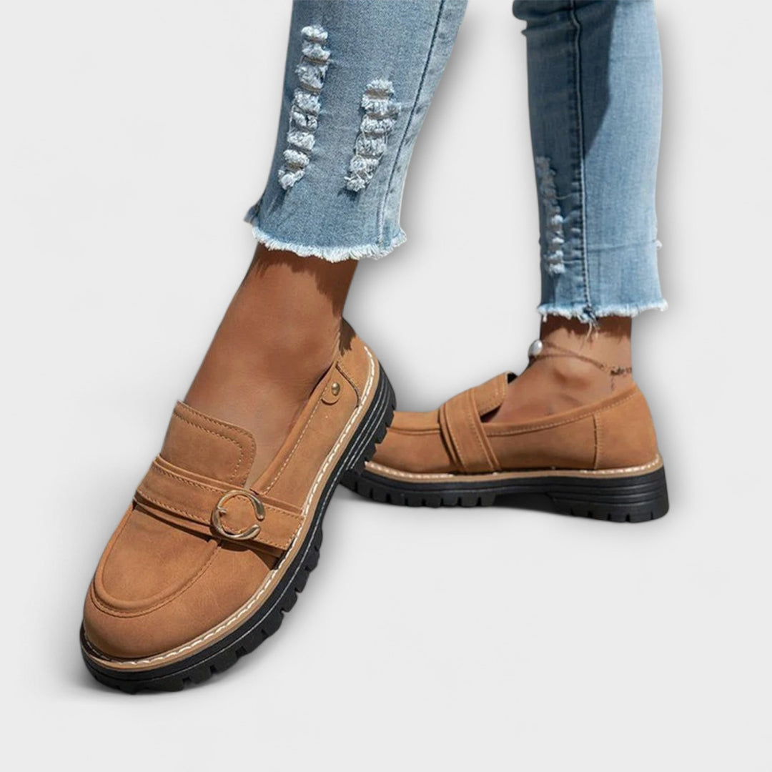 Lora™ | Round-Toe Casual Loafers