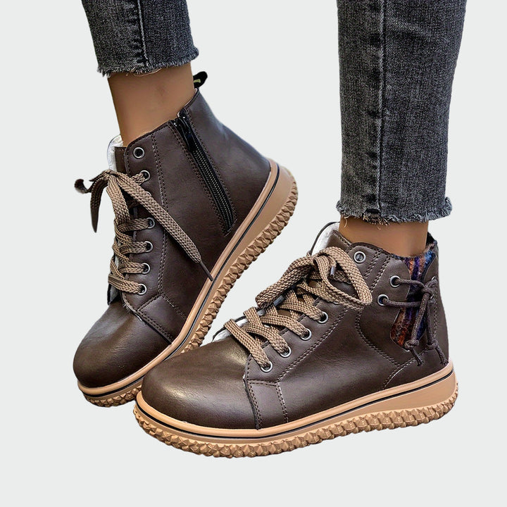Leather Orthopaedic Ankle Boots