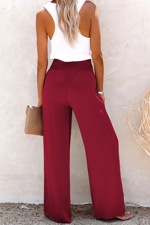 Riana - Relaxed High-Waisted Trousers