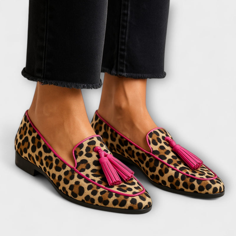 Tracey | Fringed Loafers