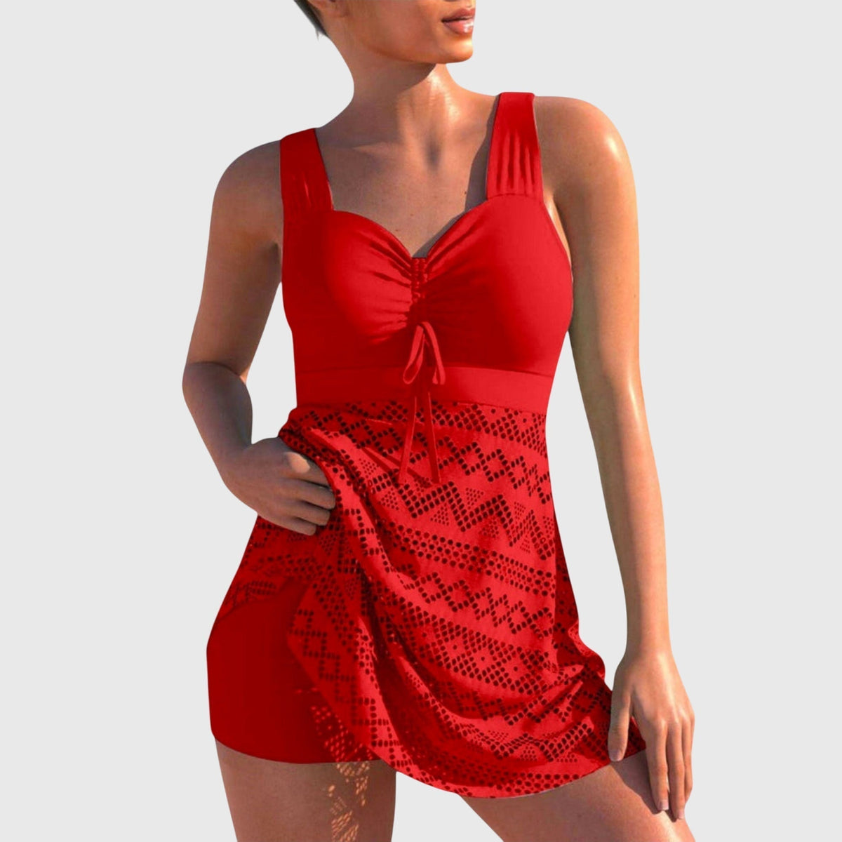Suzanne | Two-Piece Swimsuit with Skirt