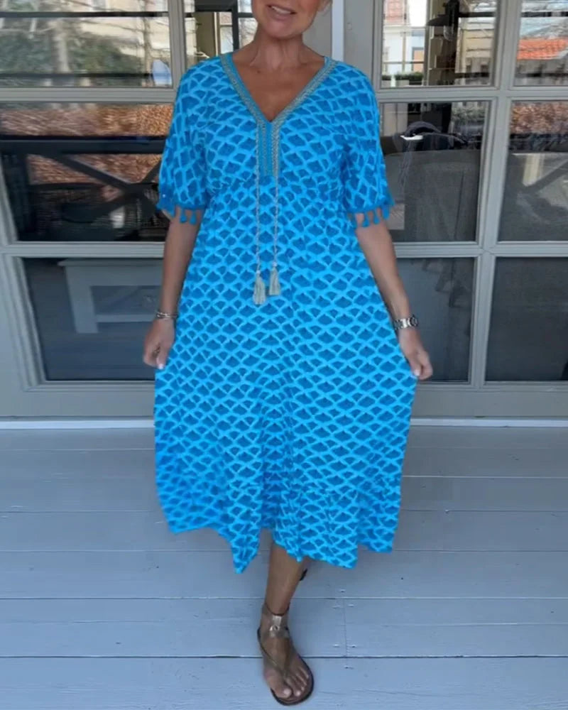 Lauren | Coastal Waves Dress