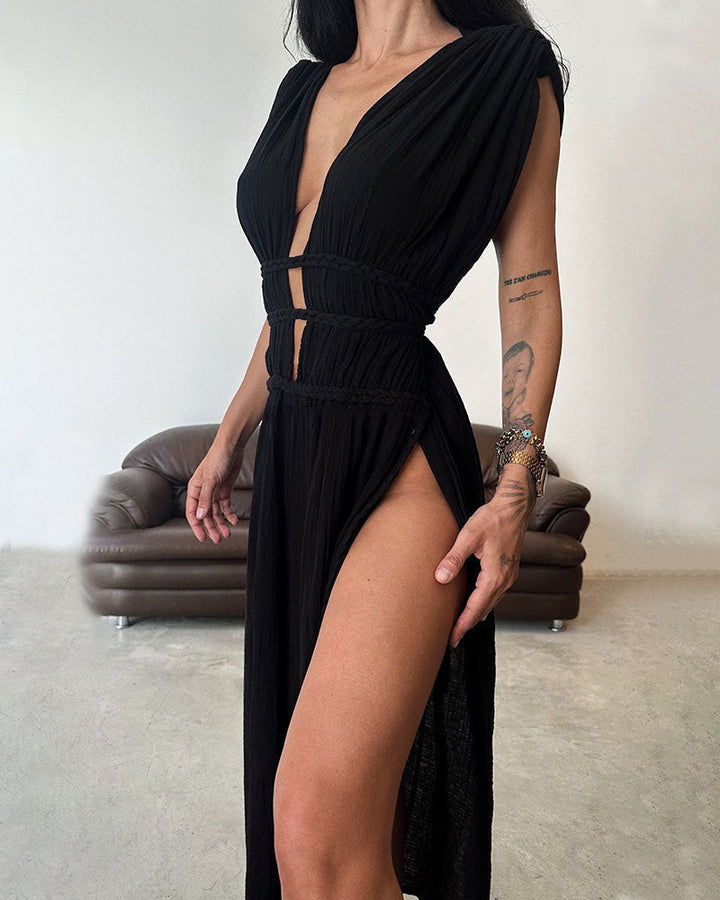 Zolla - Textured Split Dress
