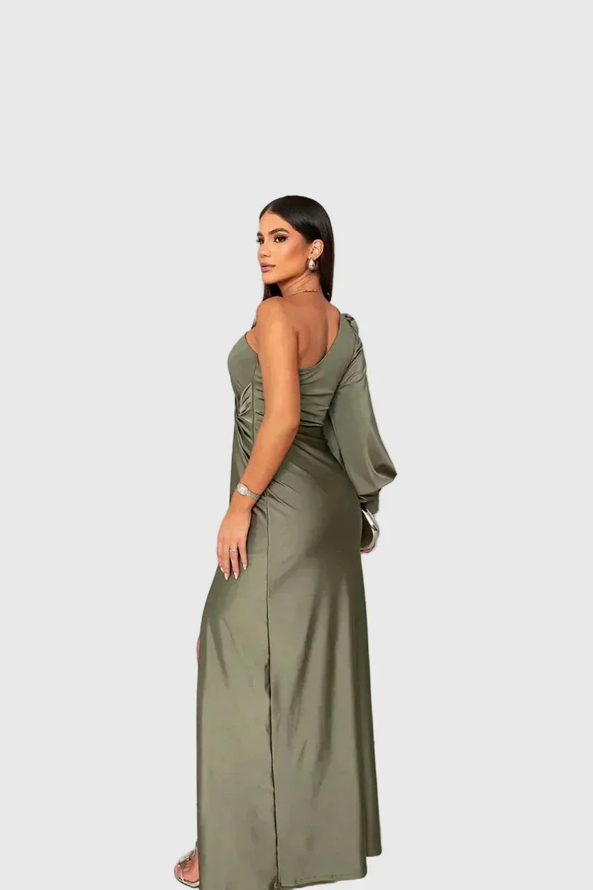 Lynette | Elegant Flowing Maxi Evening Dress